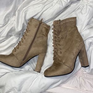 Tan boots